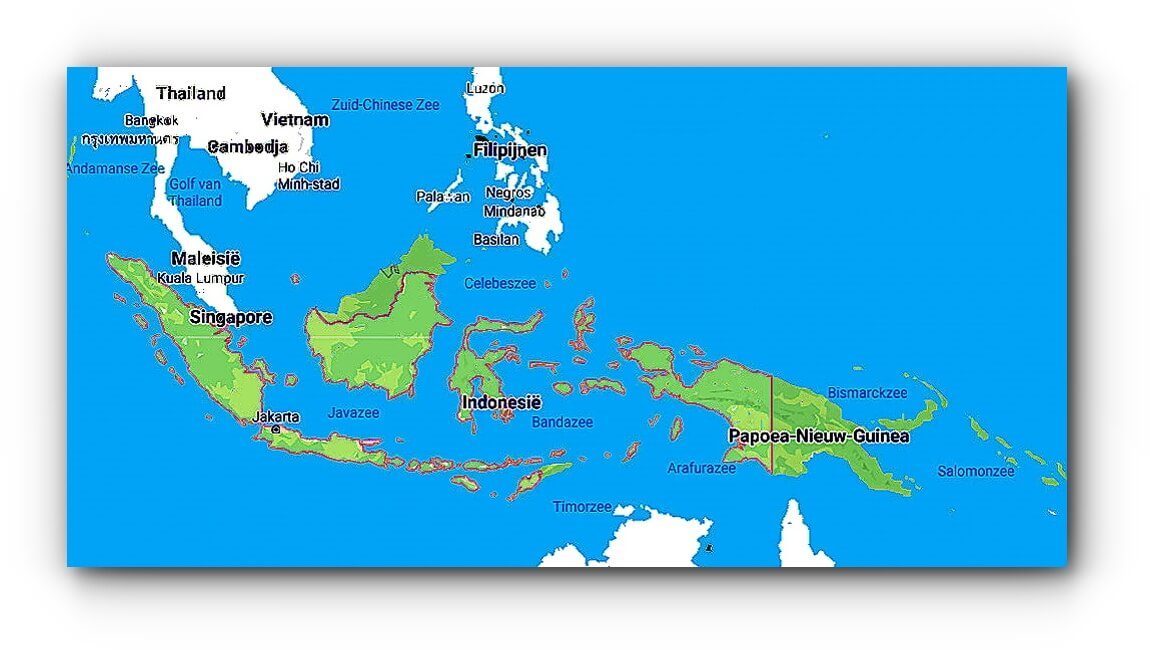 indonesia map islands