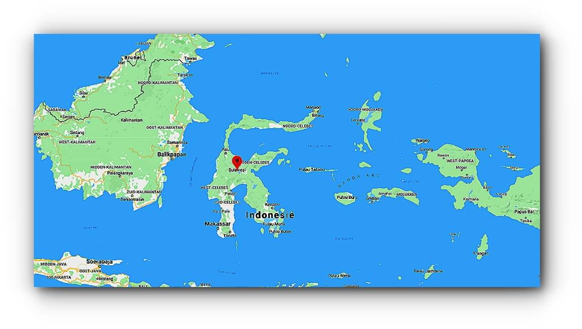 sulawesi map